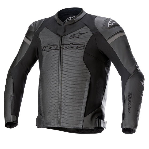 ALPINESTARS GP FORCE AIRFLOW LEATHER JACKET BLACK ALPINESTARS GP FORCE AIRFLOW LEATHER JACKET BLACK