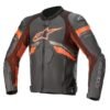 Alpinestars GP Plus R V3 Rideknit Leather Jacket Black, Orange