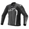 Alpinestars Missile V2 Leather Jacket Black, White
