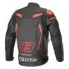 Alpinestars Mm93 Austin V2 Waterproof Leather Jacket Black, Red - Image 2
