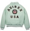 Icon Seaform Avirex Leather Bomber Jacket