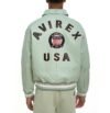 Icon Seaform Avirex Leather Bomber Jacket - Image 9