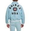 Icon Glacier Avirex Bomber Leather Jacket - Image 7