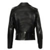 Men’s Stylish Black Leather Jacket - Image 2