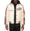 City Racer Avirex Bomber Leather Jacket - Image 3