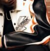 City Racer Avirex Bomber Leather Jacket - Image 8