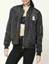 Cry Baby Women Bomber Satin Jacket