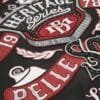 HERITAGE Black & Red Leather Jacket - Image 3