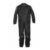 Jet Black Men Motorbike Leather Suits