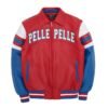 Pelle Pelle Arches Red & Blue Leather Jacket