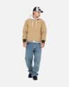Stussy 8 Ball Brown Quilted Liner Jacket - Image 5