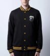 Men's Stüssy Black 8 Ball Varsity Jacket - Image 4