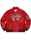 Supreme NY Yankees Varsity Leather Jacket