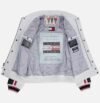 Tommy Jeans X Avirex Bomber Leather Jacket - Image 3