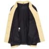 Women’s Leather Classic Button Box Jacket Amber Black Beige - Image 4
