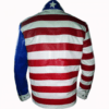Vanilla Ice American Flag Leather Jacket - Image 3
