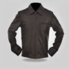 Charcoal – Men’s Leather Jacket