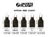 leather apron size chart