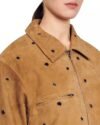 Lopez Suede Cropped Jacket - Image 2