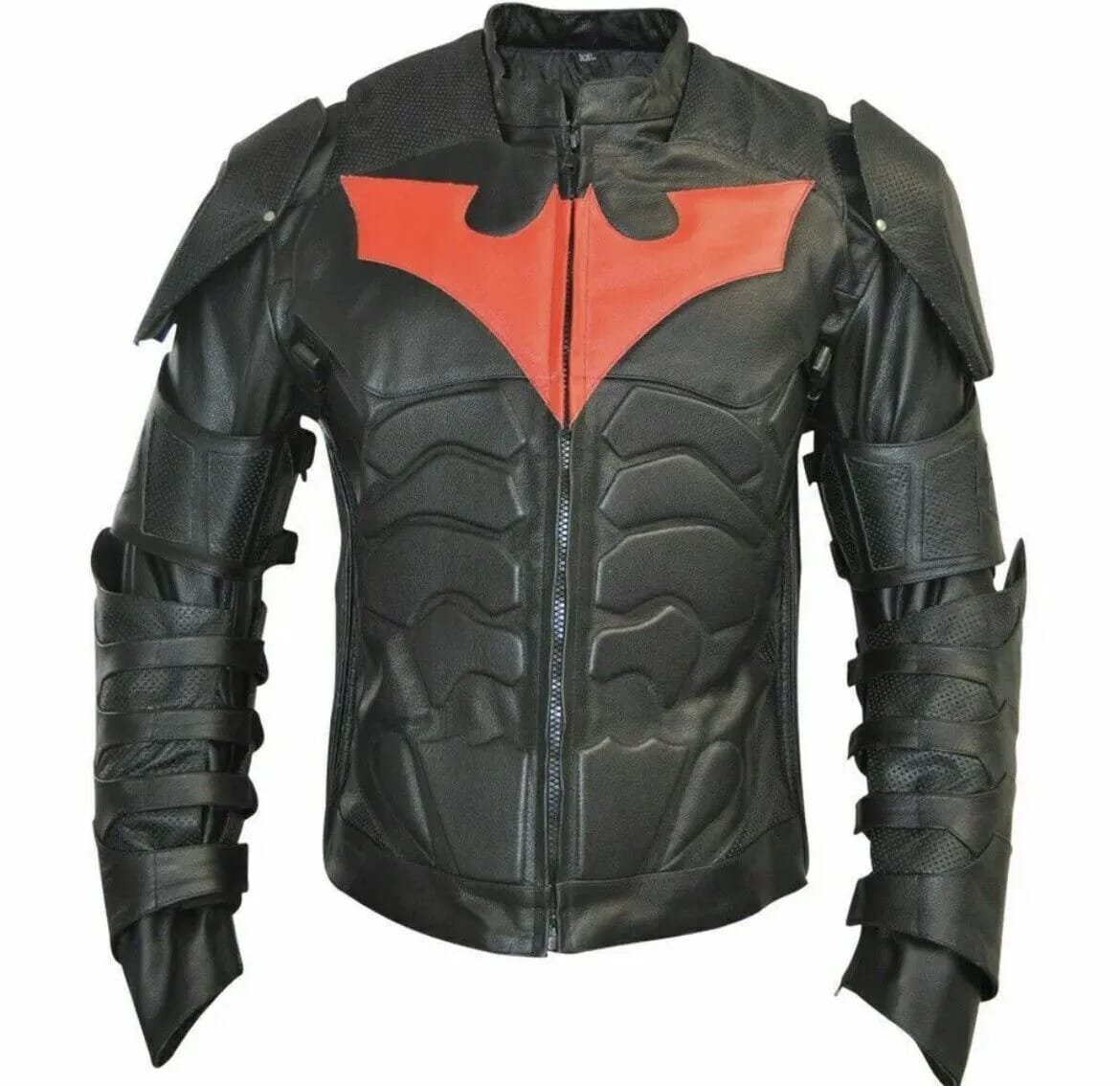 s-l1600 - 2024-06-24T124254.833 New Handmade Men's Genuine Black Batman Rider Biker Leather Jacket - Image 1