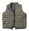 Tommy Hilfiger Men's Gray Solid Quilted Puffer Vest